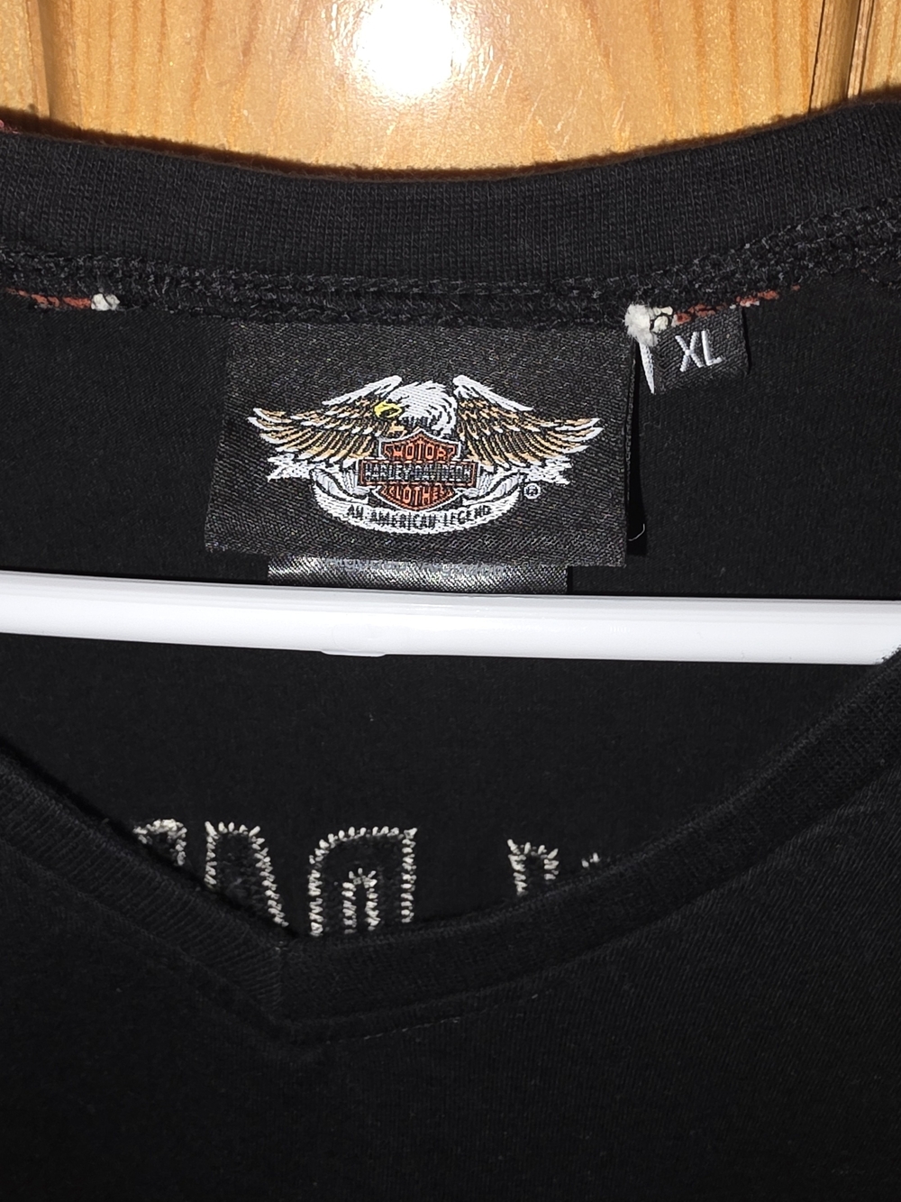 Harley-Davidson Black & Rust Long Sleeve Shirt - Picture 7 of 9